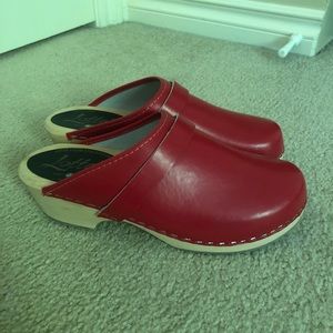 Lotta From Stockholm Red Clogs